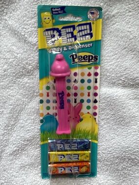 PEZ Pink Peeps Easter Dispenser